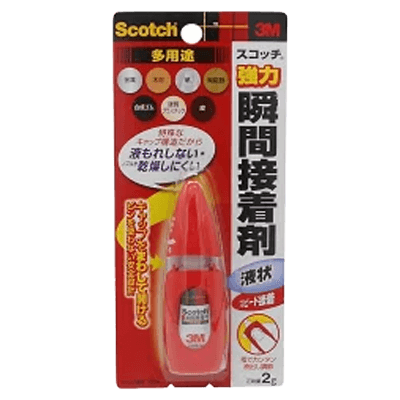 3M (スリーエム) 強力瞬間接着剤 多用途 2g 7004-ながしまや株式会社