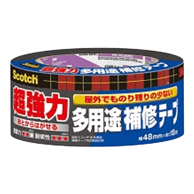 3M (スリーエム) 超強力多用途補修テープ ダクトシールテープ (DUCT-NR18) 48×18m-ながしまや株式会社