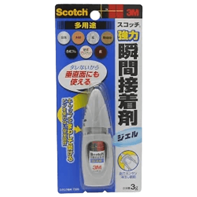 3M (スリーエム) 強力瞬間接着剤 ジェル多用途 3g 7005-ながしまや株式会社