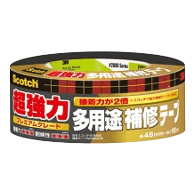 3M スコッチ 超強力多用途補修テープ プレミアムグレード DUCT-EX18-ながしまや株式会社