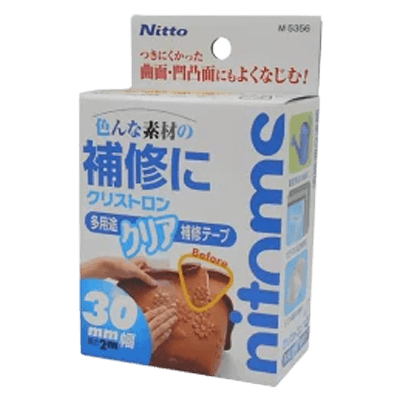 ニトムズ クリストロン 多用途クリア補修テープ 幅30mm×長さ2m M5356-ながしまや株式会社