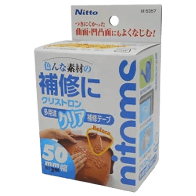 ニトムズ クリストロン 多用途クリア補修テープ 幅50mm×長さ2m M5357-ながしまや株式会社