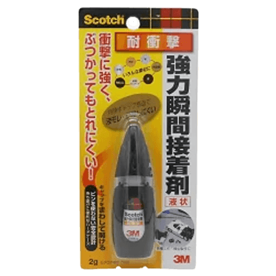 3M (スリーエム) 強力瞬間接着剤 耐衝撃2g7006-ながしまや株式会社