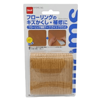 ニトムズ フローリング補修テープ ライトブラウン (M5273)-ながしまや株式会社