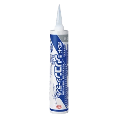コニシ ボンド シリコンシーラント ライトグレー 330ml #05658-ながしまや株式会社