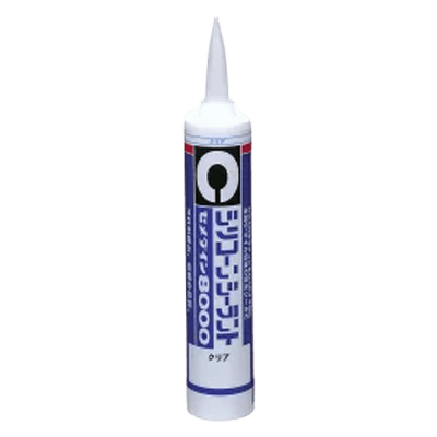 セメダイン シリコンシーラント 8000 クリア 330ml SR-209-ながしまや株式会社