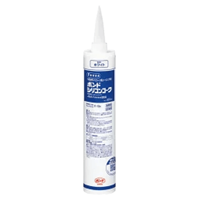 コニシ ボンド シリコンコーク ホワイト 330ml #55778-ながしまや株式会社