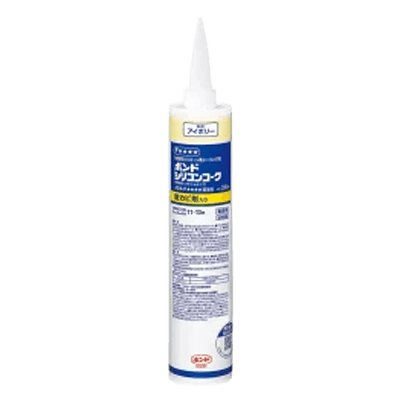 コニシ ボンド シリコンコーク 防カビ入り アイボリー 330ml #59081-ながしまや株式会社