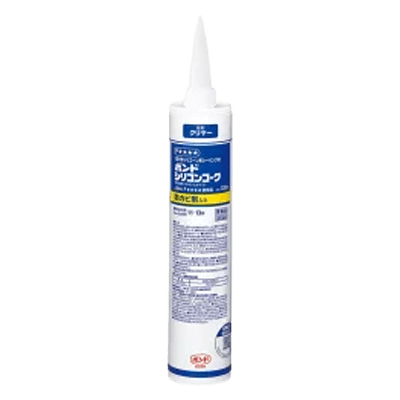 コニシ ボンド シリコンコーク 防カビ入り クリヤー 330ml #59084-ながしまや株式会社