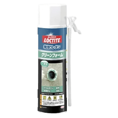 ヘンケルジャパン (ロックタイト LOCTITE) グリーンフォーム (発泡ウレタン) 340g DGF-300-ながしまや株式会社