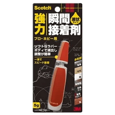3M 強力瞬間接着剤 プロ・ホビー用 液状タイプ5g 7054-ながしまや株式会社