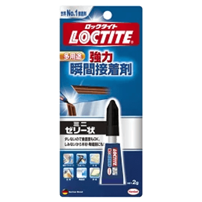 ヘンケルジャパン ロックタイト (LOCTITE) 瞬間接着剤 ミニゼリー状 2g LMG-002-ながしまや株式会社