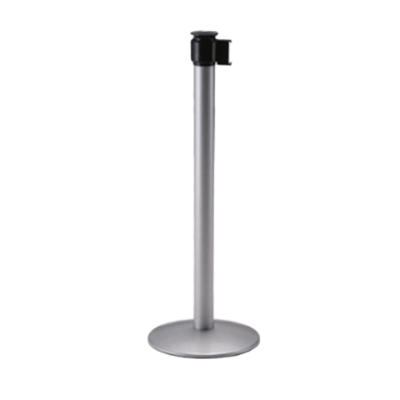 パーティションスタンド ロールアップ式 シルバー塗装タイプ 全方向回転フック・ベルト付-株式会社ぶんぶく