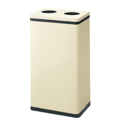 中型ゴミ箱 リサイクルトラッシュ Bライン 一般用小型タイプ ビン・カン用 W329-株式会社ぶんぶく