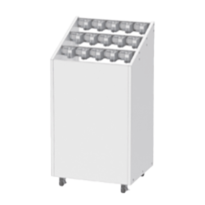 鍵付き傘立て アンブレラスタンドNEO KGNタイプ 15本用-株式会社ぶんぶく