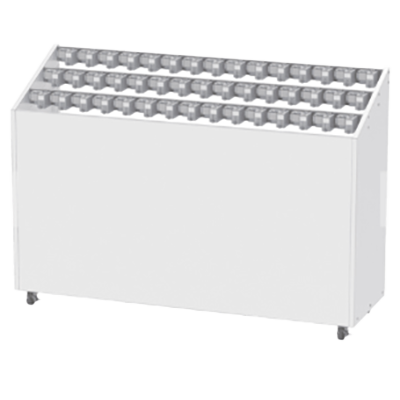 鍵付き傘立て アンブレラスタンドNEO KGNタイプ 45本用-株式会社ぶんぶく