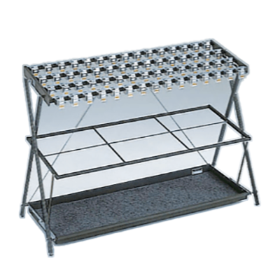 鍵付き傘立て 折たたみ傘たて カギ付 (スペアキー付) 60本用-株式会社ぶんぶく