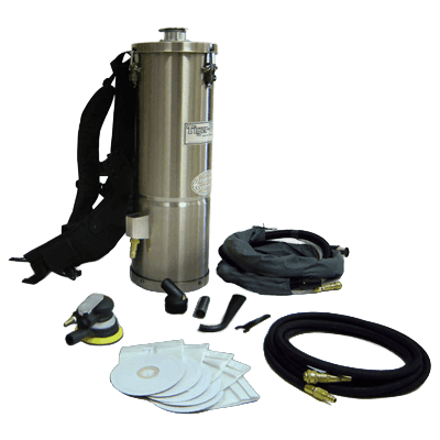 背負い式掃除機 SANDING KIT SSAT-6L (BP) SK HEPA AIR TIGER-株式会社フォンシュレーダー・ジャパン タイガーバック事業部