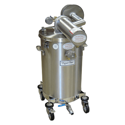 エアー駆動式防爆型掃除機 湿式・乾式回収 SS-15 (4W)-株式会社フォンシュレーダー・ジャパン タイガーバック事業部