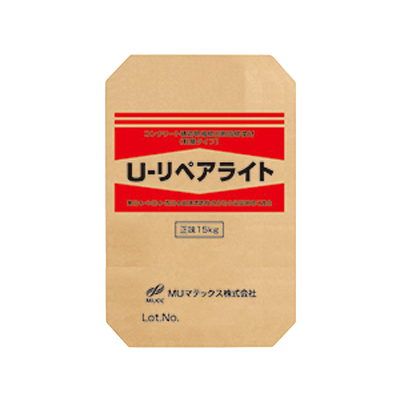 リニューアル材 コンクリート構造物断面修復材 (軽量タイプ) U-リペアライト-MUマテックス株式会社