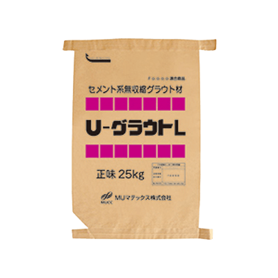 土木用資材 無収縮グラウト材 (ひび割れ抑制タイプ) U-グラウトL-MUマテックス株式会社