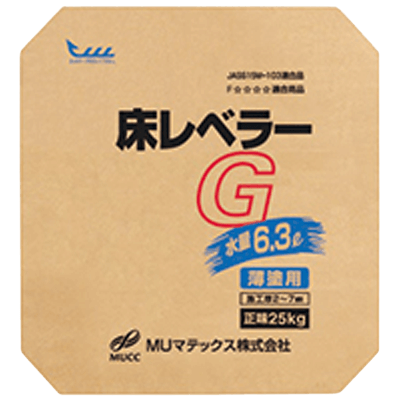 セルフレベリング材 速硬・速乾型セメント系セルフレベリング材 床レベラーG (薄塗用)-MUマテックス株式会社