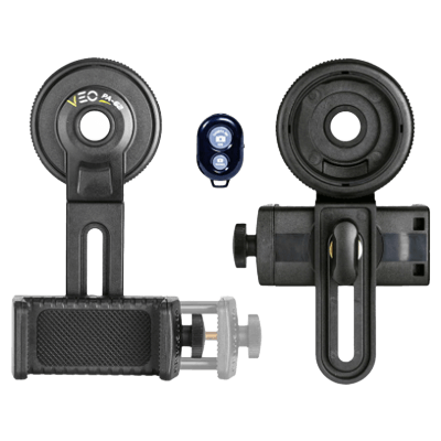 Bluetoothリモコンを備えたスマートフォン用ユニバーサルデジスコアダプター VEO PA-62-株式会社ガードフォースジャパン