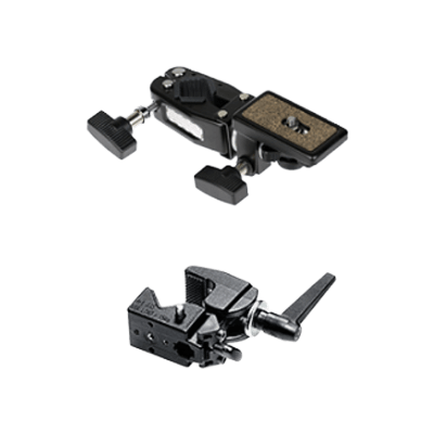 モーションキャプチャー用カメラ固定治具 マンフロットスーパークランプ-エースポイントシステムズ株式会社