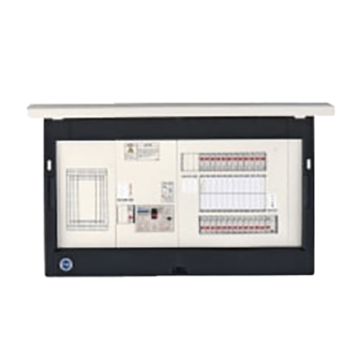 ホーム分電盤 EV充電 リミッタースペース付 IH＋電気温水器 EV充電回路付 EL2D-V-野崎電気産業株式会社