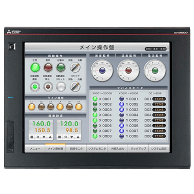 PLC・シーケンサ グラフィックパネル GOTシリーズ 15型TFT カラー-野崎電気産業株式会社