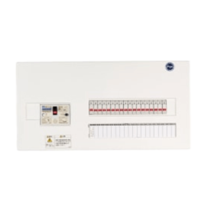 ホーム分電盤 Ezライン オール電化 リミッタースペースなし IH対応 ENED フタなし-野崎電気産業株式会社