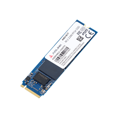 エッジコンピューティングプラットフォーム 産業用シリーズ M.2 2280 PCIe SSD ASD+E1T Series-ADLINKジャパン株式会社
