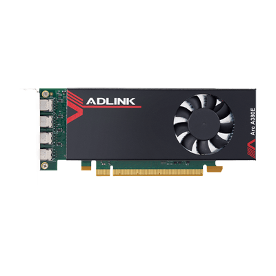 GPUソリューション PCIe グラフィックカード Intel Alchemist EGX-PCIE-A380E-ADLINKジャパン株式会社