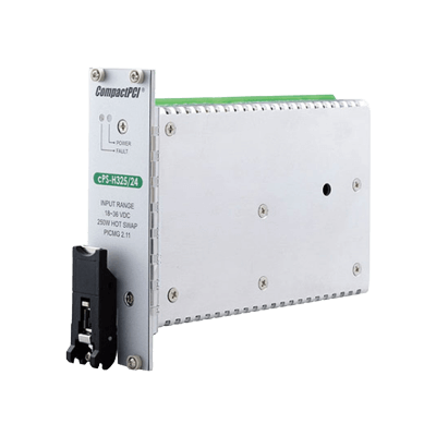 堅牢コンピューティング 3U CompactPCI プロセッシングプラットフォーム DC電源 cPS-H325/24-ADLINKジャパン株式会社