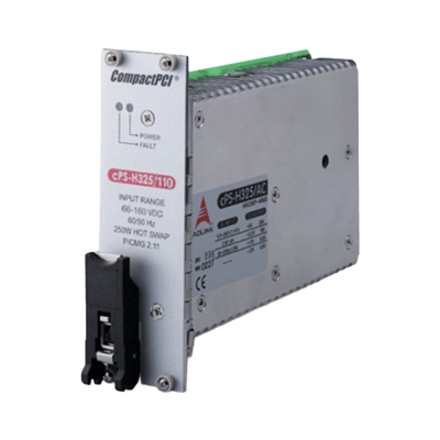 堅牢コンピューティング 3U CompactPCI プロセッシングプラットフォーム AC電源 cPS-H325/110-ADLINKジャパン株式会社