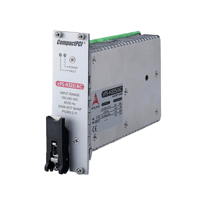 堅牢コンピューティング 3U CompactPCI プロセッシングプラットフォーム AC電源 cPS-H325/AC-ADLINKジャパン株式会社