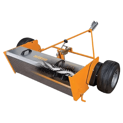 人工芝メンテナンス トラクター搭載型スイーパー SSS1000-コウフ・フィールド株式会社