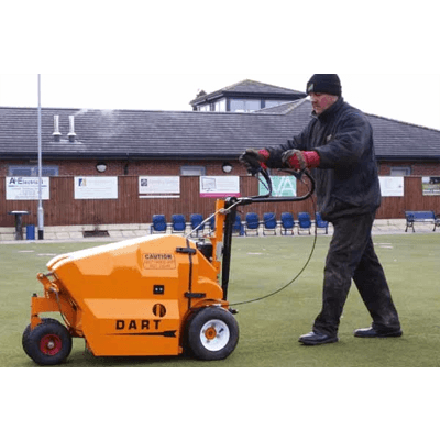 スポーツターフ 天然芝メンテナンス 芝管理機械・芝刈り機 SISIS 歩行型エアレーター Pedestrian Aerators-コウフ・フィールド株式会社