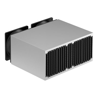 軸流ファン付 中空型ヒートシンク LA HB 2-株式会社アクアス