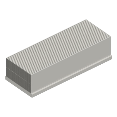 中空タイプ 強制空冷用ヒートシンク SK603-1120-株式会社アクアス