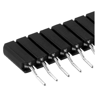 2.54mmピッチ ライトアングル 表面実装用連結ソケット BL 17 SMD-株式会社アクアス
