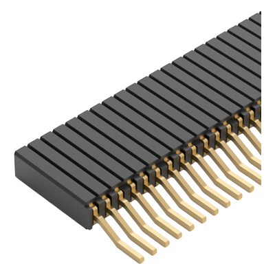 1.27mmピッチ ライトアングル 表面実装用連結ソケット BLM 3 SMD-株式会社アクアス