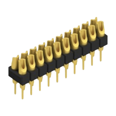 2.54mmピッチ ソルダーカップ端子 2列 ピンヘッダ MK 204-株式会社アクアス