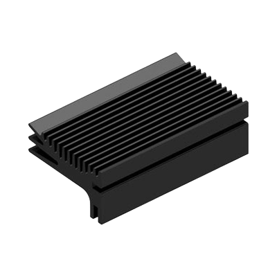トランジスタネジ止めタイプ ユーロカード用 基板取付用押出成形ヒートシンク SK 451-株式会社アクアス