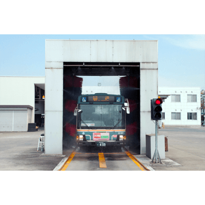 バス・トラック洗車機 BS-28C-日本車輌洗滌機株式会社