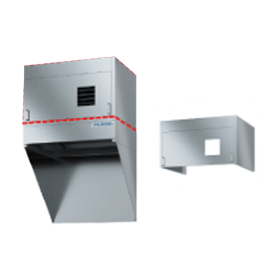 クッキングオイルコレクター 幕板セット 循環タイプ天吊用 COC-MST-8465S-富士工業販売株式会社