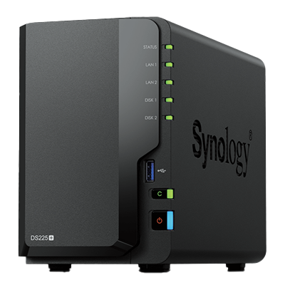 タワーサーバー Plus シリーズ 家庭およびエッジ用のコンパクトなデータストレージ DiskStation DS225+-Synology Japan株式会社