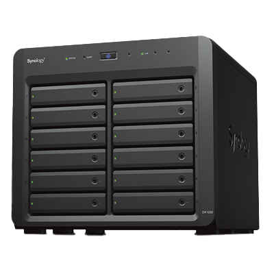 ストレージの拡張ユニットとアクセサリー 拡張ユニット Expansion Unit DX1222-Synology Japan株式会社