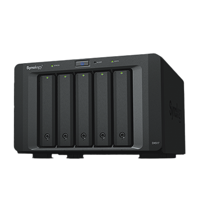 ストレージの拡張ユニットとアクセサリー 拡張ユニット Expansion Unit DX517-Synology Japan株式会社