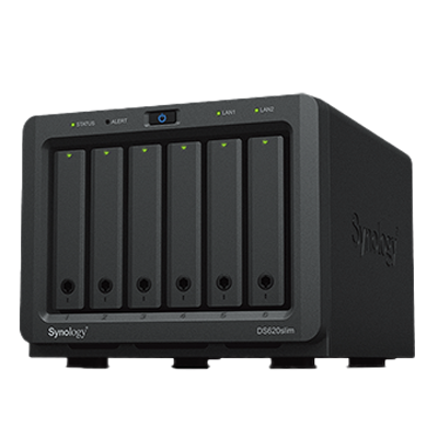 タワーサーバー Plus シリーズ モダンな外観で安全なデジタルコンテンツ DiskStation DS620slim-Synology Japan株式会社